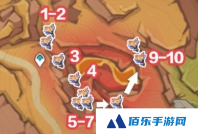 原神云岩裂叶全收集路线一览
