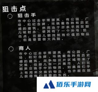 《这是我的战争》全地图详解