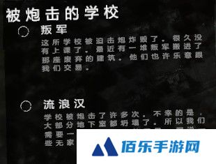 《这是我的战争》全地图详解