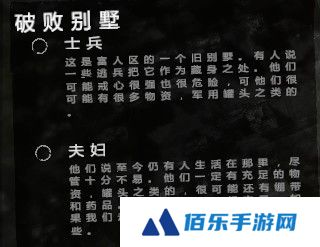 《这是我的战争》全地图详解